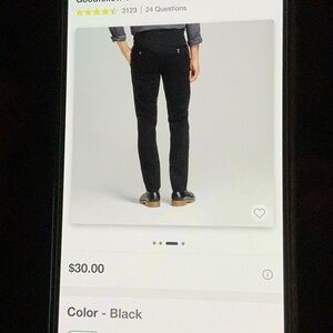 NWOT two slim & athletic pants 30x32